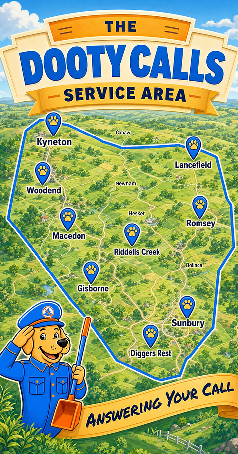 Dooty Calls service area: Macedon Ranges and Sunbury
